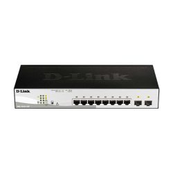 سوییچ شبکه 10 پورت POE دی لینک D-Link Switch DGS-1210-10P