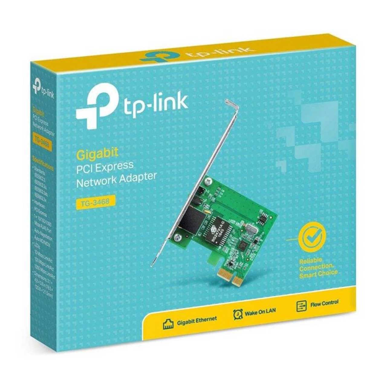 کارت شبکه تی پی لینک Tp-Link PCI Express Adapter TG-3468