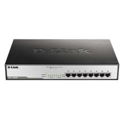 سوییچ شبکه 8 پورت POE دی لینک D-Link Unmanaged Switch DGS-1008MP