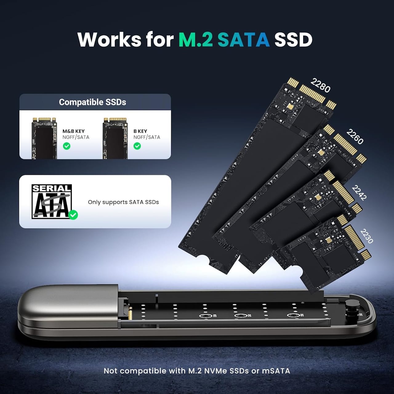 هارد باکس M.2 SSD یوگرین مدل CM238-60355