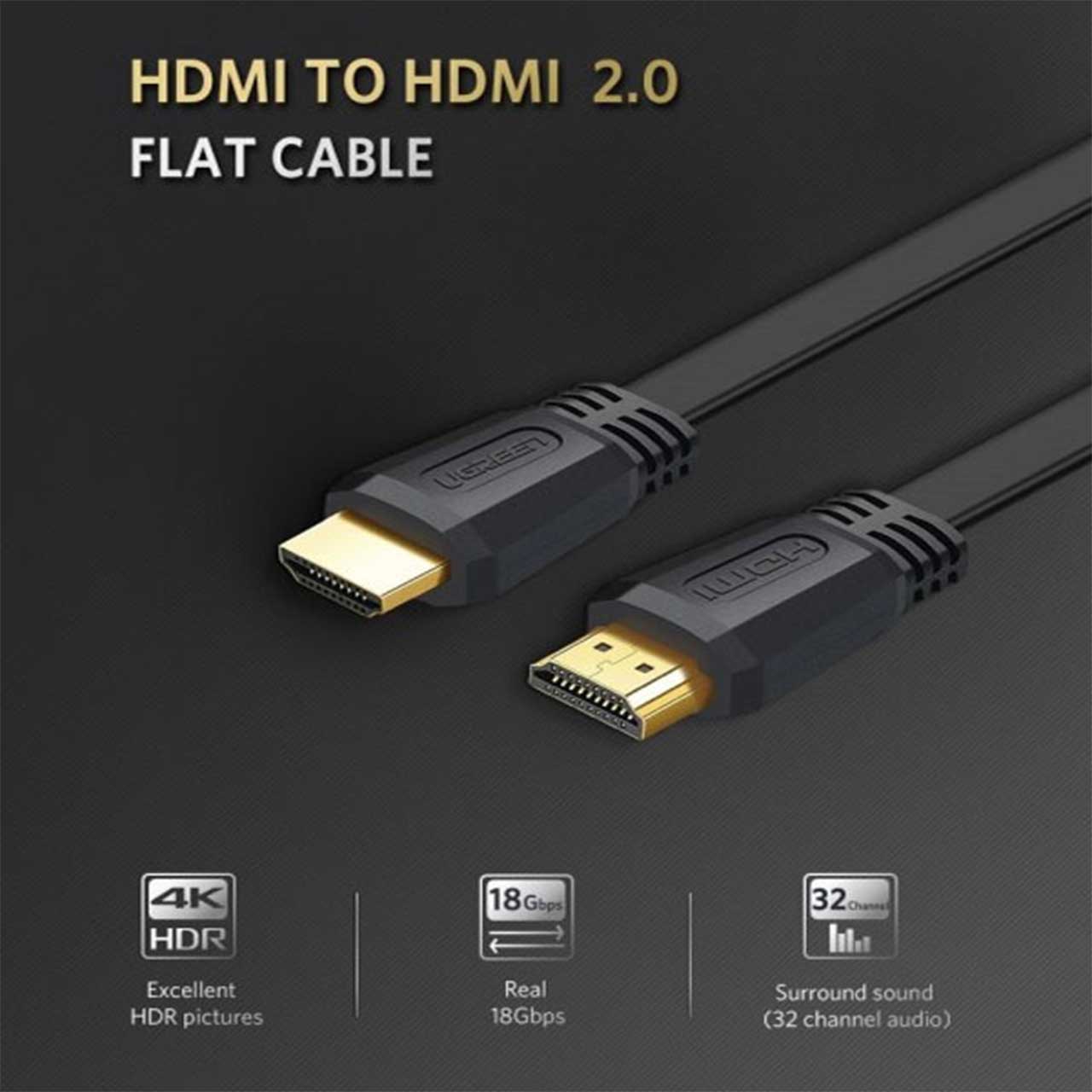 کابل HDMI یوگرین ED015 مدل 50819 طول 1.5 متر