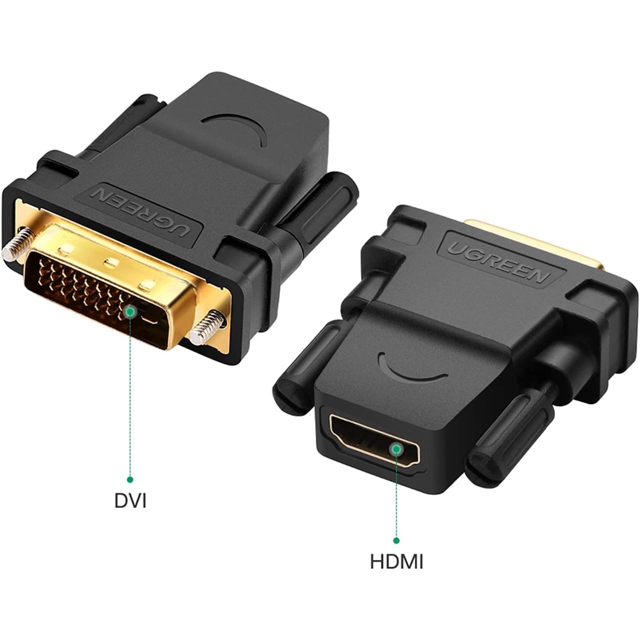 تبدیل DVI(24+1) به HDMI یوگرین مدل 20124