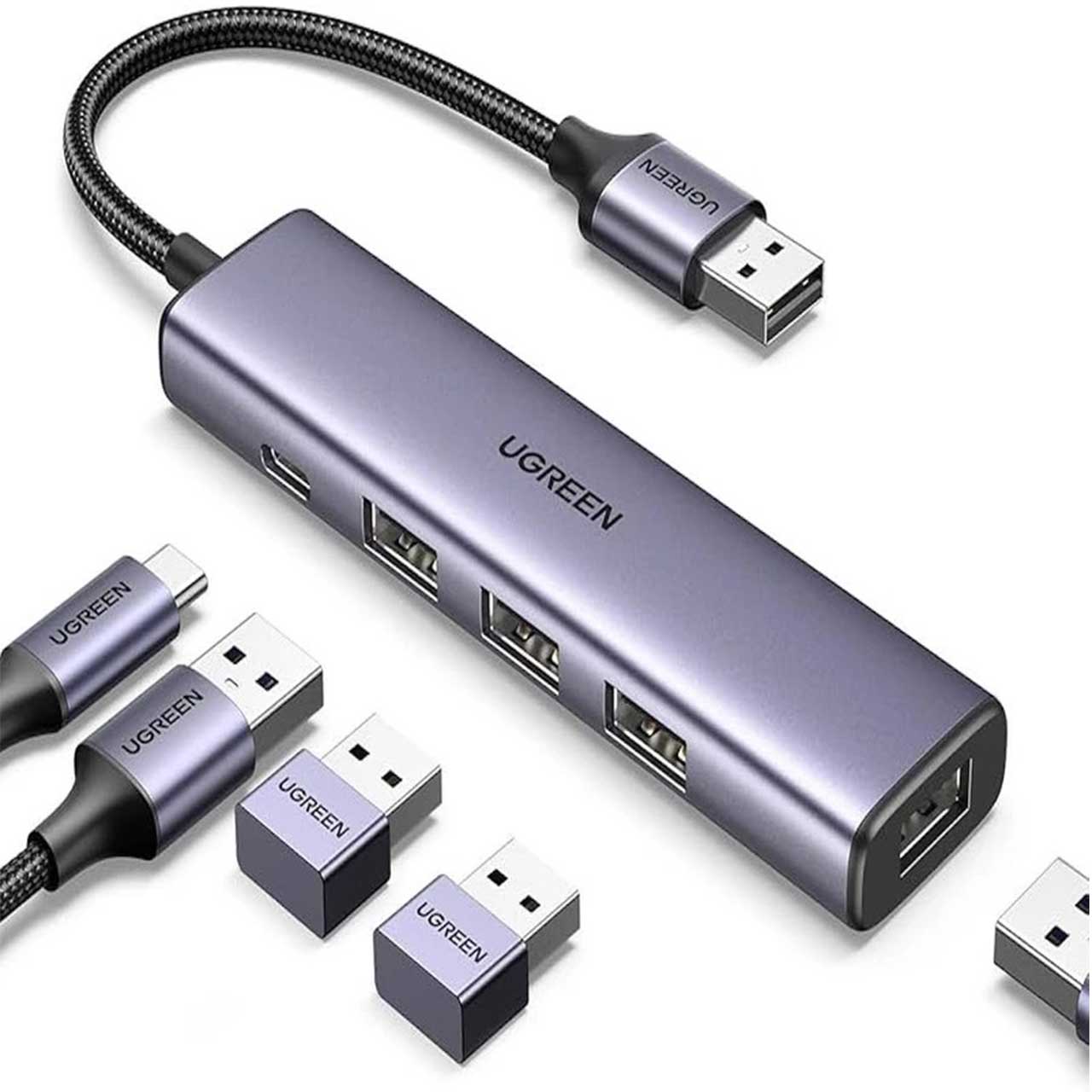 هاب 4 پورت USB 3.0 یوگرین Ugreen CM473 20805