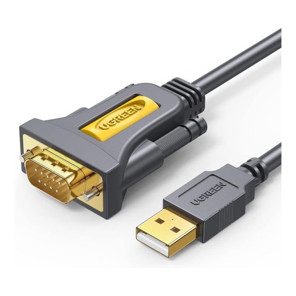 کابل تبدیل USB به RS-232 یوگرین مدل CR104-20222 طول 2 متر
