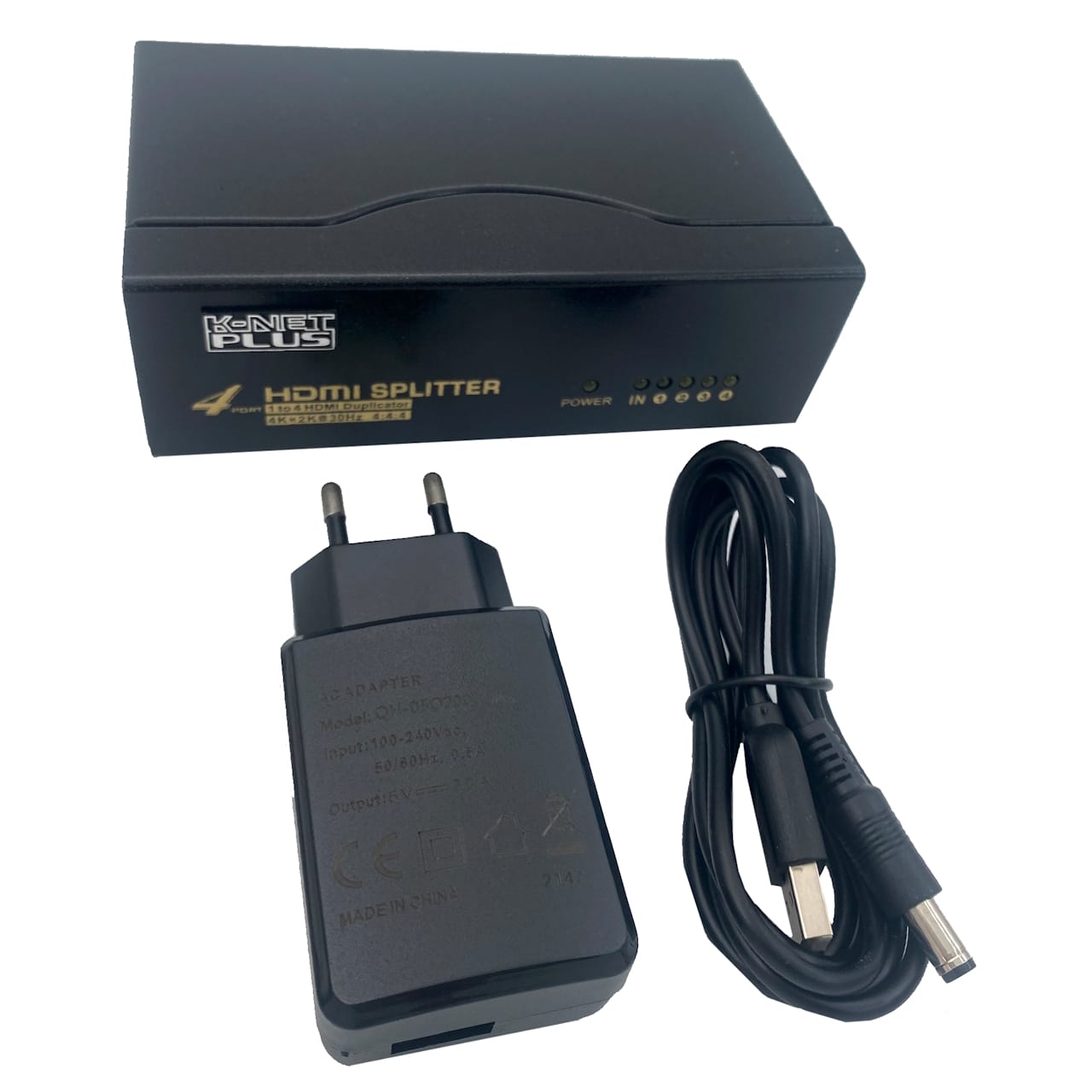 اسپلیتر 4 پورت HDMI کی نت پلاس مدل KPS644