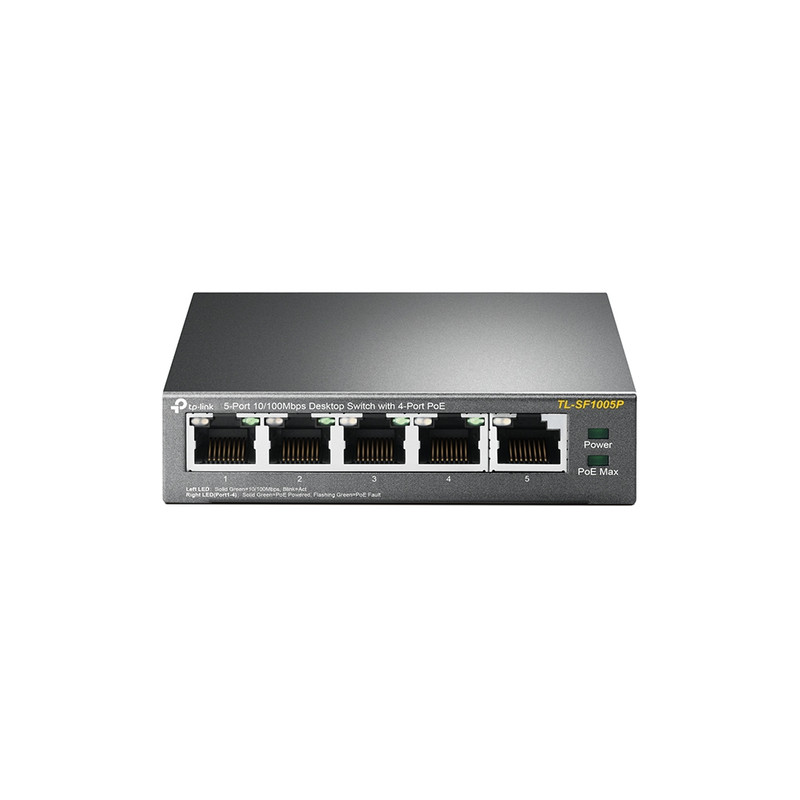 سوئیچ شبکه 5 پورت POE تی پی لینک Tp-Link Desktop Switch TL-SF1005P