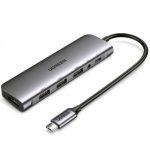 هاب 6 پورت USB-C یوگرین مدل  CM136-80132